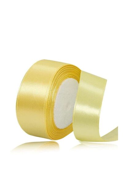 Generic Turmeric Satin Ribbon, 38mm x 25yd Fabric Polyester Ribbon for Gift W...