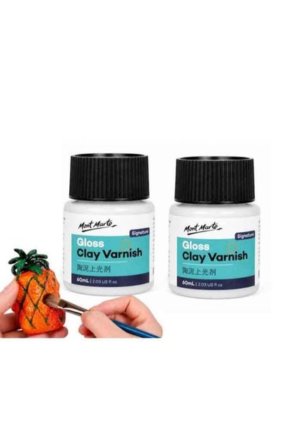 Generic Gloss Clay Varnish – Water-Based Protective Sealant for Clay Art & Cr...