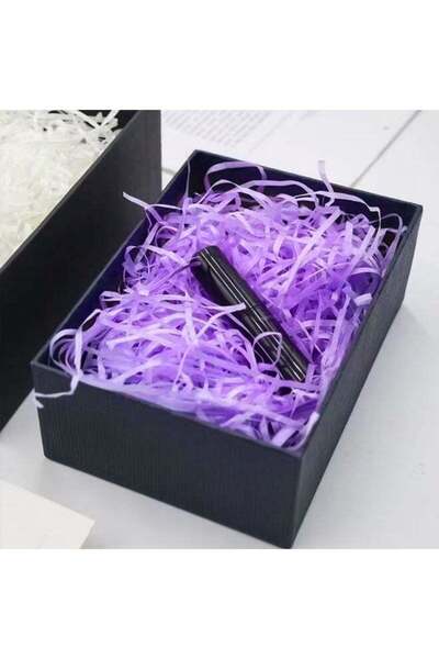 Generic 100g Purple Raffia Paper Shreds, Gift Box Filler, Crinkle Cut Paper f...