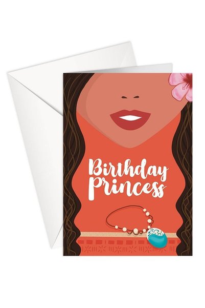 Generic Greeting Card - Birthday | BIRTHDAY PRINCESS| MOANA | P199