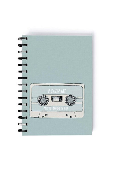 Generic Spiral A5 Notebook Artwork Netflix TV Series 13 Reasons Why