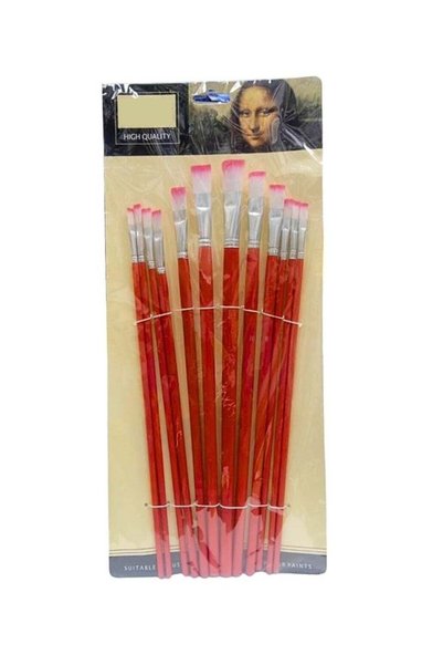 Generic Paint Brushes Set Artist Brush Acrylic Oil Watercolor