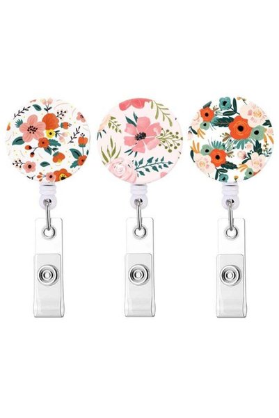 Generic Badge Reel Retractable Cute ID Card Badge Holder with Sturdy Alligato...