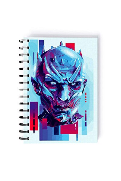 Generic Spiral A5 Notebook Fire and Blood Walker Knight of Seven Kingdom Game...