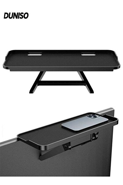 Generic Adjustable Computer Monitor Shelf,Black TV Top Screen Shelf Adjustabl...