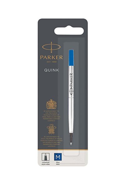 Generic 1-Piece Quink Rollerball Pen Refill Medium Tip Blue