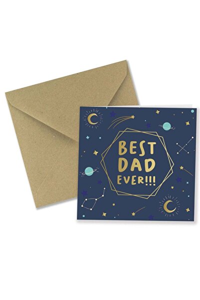 Generic Best Dad Greeting Card – Heartfelt & Premium Quality Card with Loving...