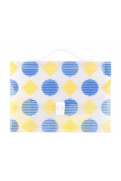 Generic A4 Size Expanding File With 13 Pockets And Buckle Closure