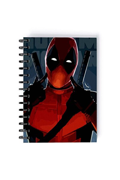 Generic Spiral A5 Notebook Deadpool Funny Action Ryan Reynolds Dead Pool