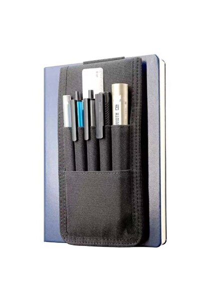 Generic Adjustable Elastic Pen Holder with Velcro, Multi-Slot Pencil Pouch fo...