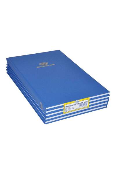 Generic FIS Manuscript Books 8 mm Single Ruled, (Pack of 5 Pcs x 96 Sheets) 2...