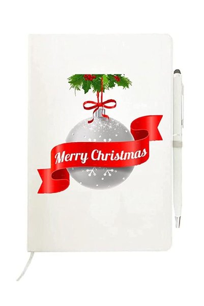 Generic Printed Design A5 Office Notebook with Pen gifts for Christmas (Desig...