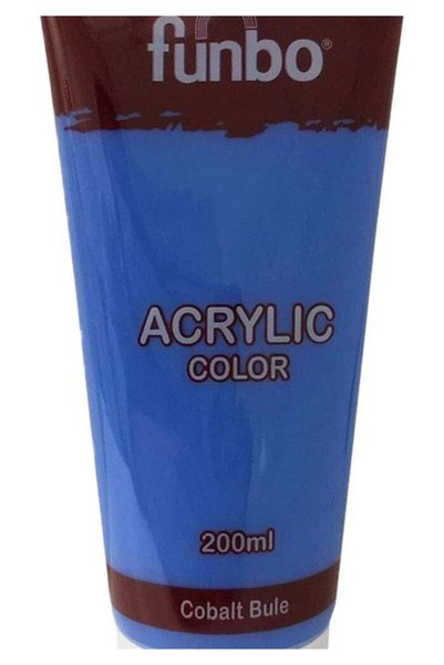 Generic Funbo Acrylic Color Tube 200ML - Cobalt Blue
