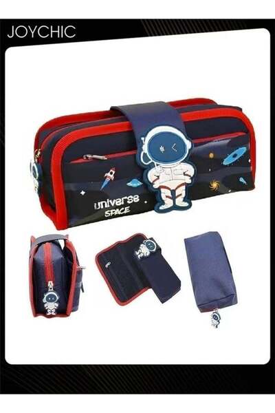 Generic Large Capacity Pencil Case Detachable Pen Bag Cartoon Zipper Statione...