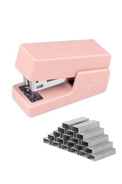 Generic Mini Stapler with 830 Standard Staples, 18 Sheet Capacity Manual Stap...