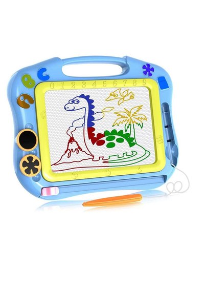 Generic Magnetic Drawing Board table with Stamps PenColorful Erasable Magnet ...