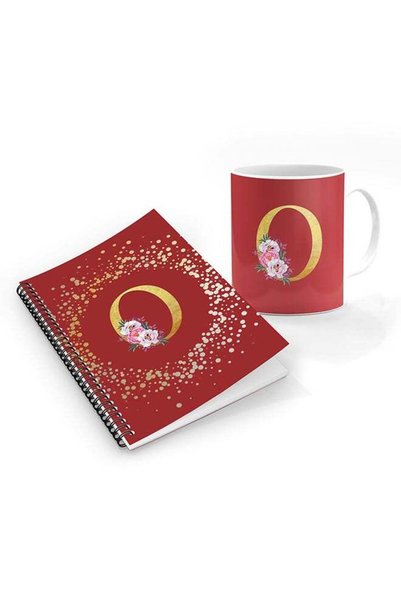 Generic Printed Coffee Mug + A5 Spiral Notebook Memo Personalised Combo Gift ...