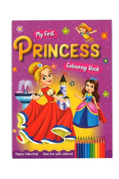 Generic My First Princess Colouring Book