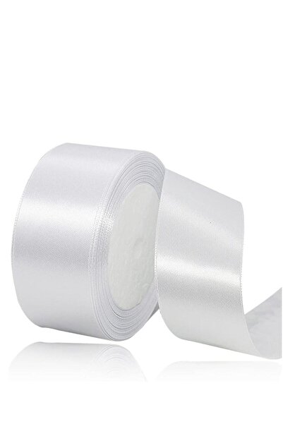 Generic White Satin Ribbon, 38mm x 25yd Fabric Polyester Ribbon for Gift Wrap...