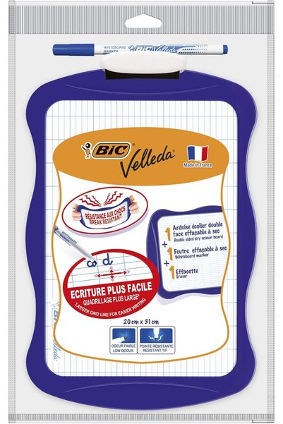 Generic BIC Velleda Whiteboard 20 x 31 cm