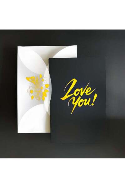 Generic Luxury Mysterious Black I Love You Card Valentines Day Gifts, Romanti...