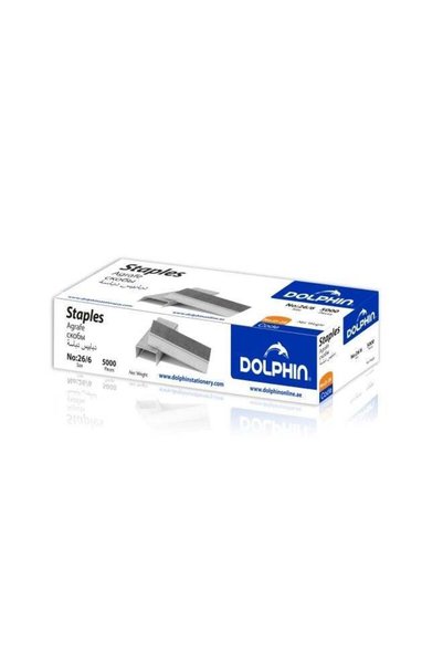 Generic 26/6 Staples – Pack of 5000 Pieces, Standard Size for Office & School...