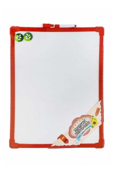 Generic A3 Size Magnetic Dry Erase Whiteboard With Pen And Magnets Assorted B...