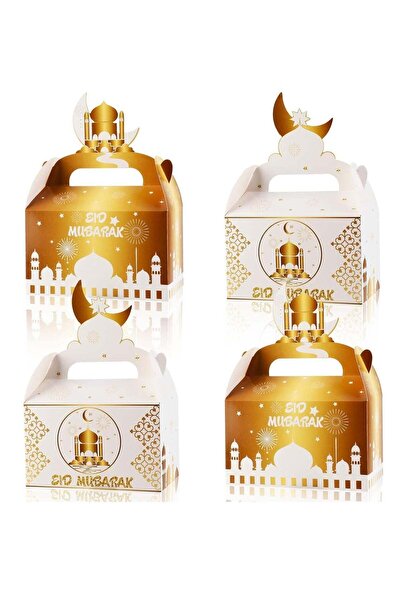 Generic 12pcs Eid Mubarak Candy Box,Eid Mubarak Treat Gifts Boxes,Eid Mubarak...