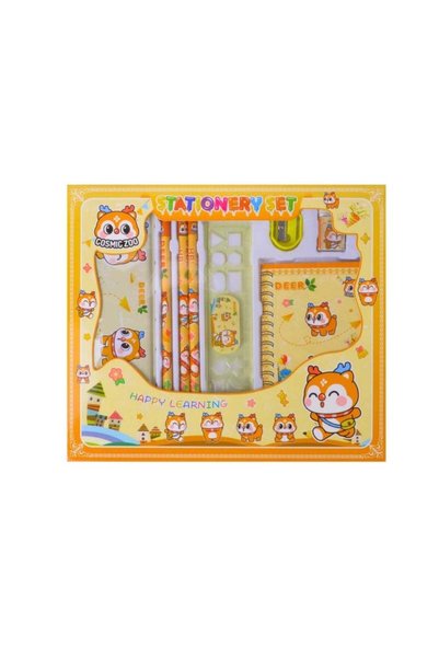 Generic Cute Shika Deer 5-Piece Stationery Gift Set for Kids, Aesthetic Schoo...