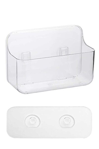 Generic Acrylic Wall Mount Organizer, Adhesive Clear Cabinet Door Organizer,A...