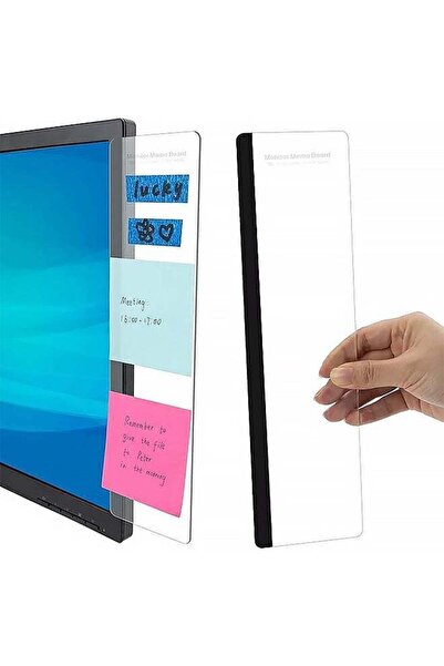 Generic 2PCS Office Desk Accessories Computer Monitor Memo Board Message Boar...