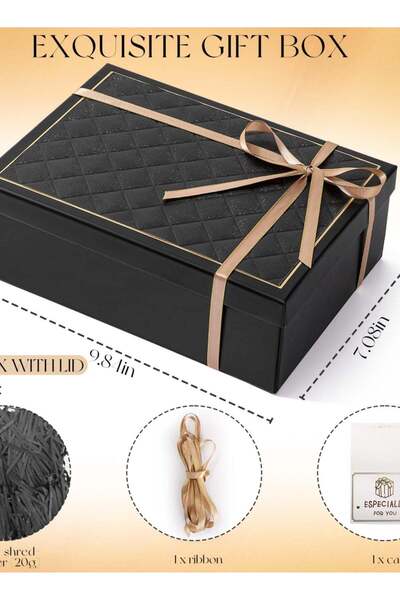 Generic Luxury Gift Box With Gift Bag 25x18x8.5 cm Graduation Gift Large luxu...