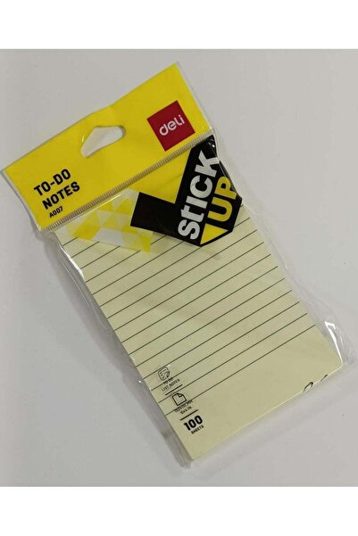 Generic Deli A007 To-Do Stick Up Note Ruled 6 x 4 in