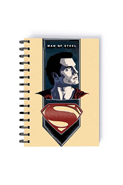 Generic Spiral A5 Notebook Superman David Corenswet Man of Steel Super Man