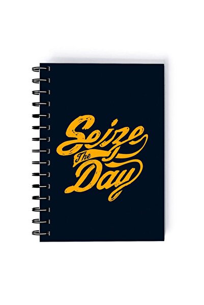 Generic Spiral A5 Notebook Typography Motivation and Inspirational Quote Seiz...