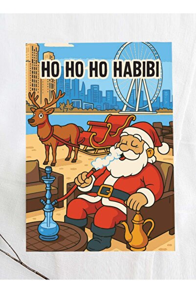 Generic Ho Ho Ho Habibi, Christmas Greeting Card