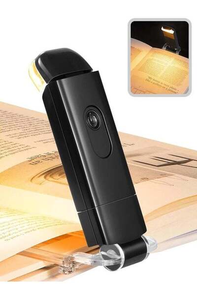 Generic Book Reading Light with Clip USB Rechargeable Booklight for Reading i...