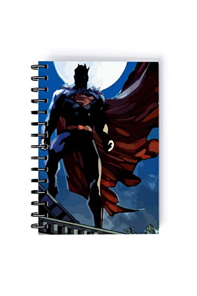 Generic Spiral A5 Notebook Superman Action Man of Steel Super Man