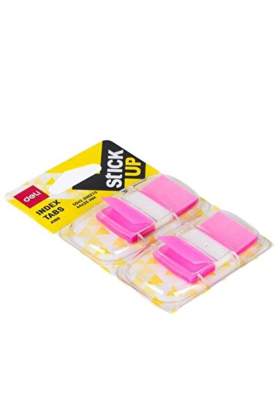 Generic Index Tab Sticky Note Pink