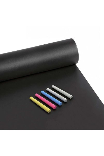 Generic ARS® Extra Large Chalkboard Contact Paper Roll - Peel and Stick Chalk...