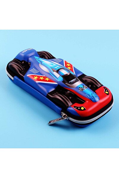 Generic Creative 3D Car Pencil Case for Kids Large Capacity Cars-Dark Blue