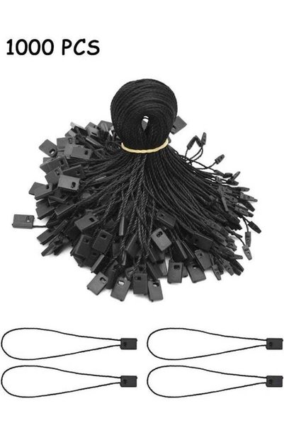 Generic 1000Pcs Nylon Hanging Tag String for Clothing Price Tags Lock Pin Loo...