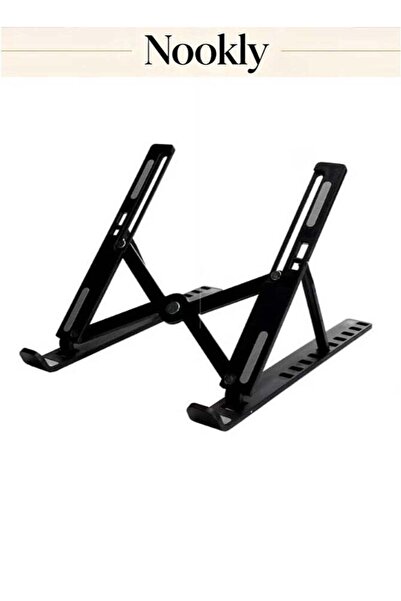 Generic Adjustable Laptop Stand, Foldable Aluminum Alloy Tablet Stand with 7-...