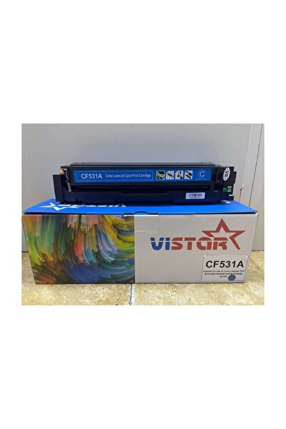 Generic Vistar CF531A Cyan Toner Cartridge, Compatible with HP Color LaserJet...
