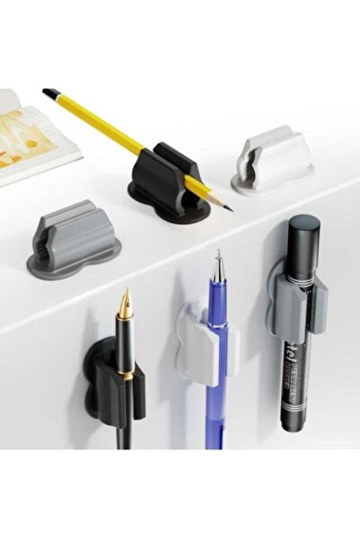 Generic 3 Pcs Silicone Pen Clips Silicone Clip Pen Holder For Storing Pens