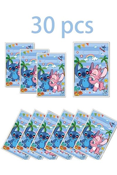 Generic 30 Pcs Stitch Birthday Party Supplies, Cartoon Candy Bags, Tote Bags,...