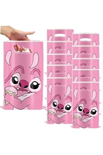 Generic 10 Pack Stitch Design Birthday Party Bags Plastic Bags Gift Bags Kids...