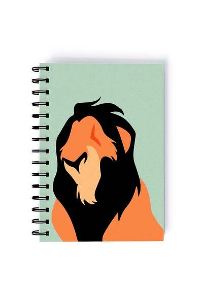 Generic Keep Calm Lion King Hakuna Matata Printed Spiral A5 Notebook Yellow/B...