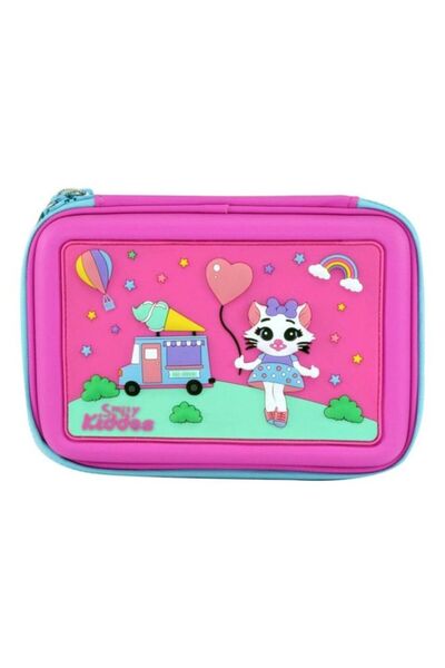 Generic Scented Hardtop Pencil Case Pink/Green