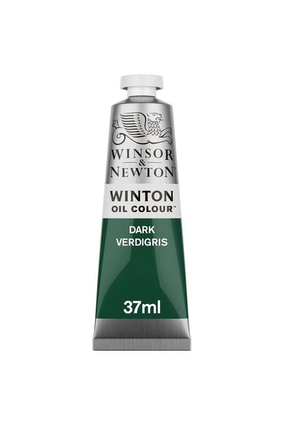 Generic Winton Oil Colour Paint Tube 37ml Content Dark Verdigris